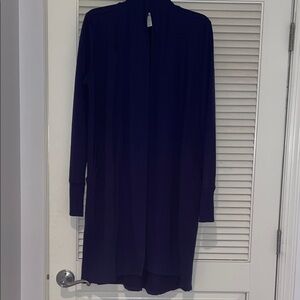 90 Degree By Reflex Long Open-Front Cardigan jacket